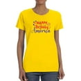 thumbnail image 1 of Happy Birthday America. T-Shirt Women -Image by Shutterstock, Female Medium, 1 of 4