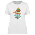 thumbnail image 1 of Happy Birthday And Cupcake T-Shirt Women -Image by Shutterstock, Female Large, 1 of 2