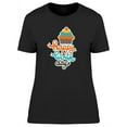 thumbnail image 1 of Happy Birthday And Cupcake T-Shirt Women -Image by Shutterstock, Female Medium, 1 of 2