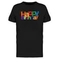thumbnail image 1 of Happy Birthday And Fireworks T-Shirt Men -Image by Shutterstock, Male XX-Large, 1 of 2