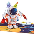 thumbnail image 1 of Happy Birthday Astronaut Pop Up Card, 1 of 7