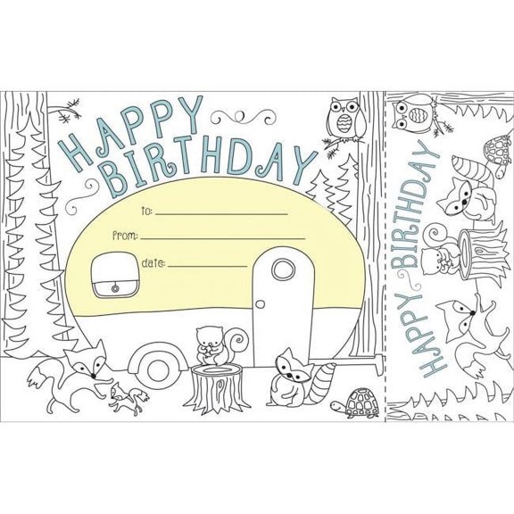 Happy Birthday Awards & Bookmarks Set, Pack of 30