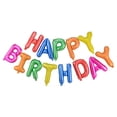 thumbnail image 1 of Happy Birthday Balloons, Aluminum Foil Banner Balloons For Birthday Party Decorations And Supplies -Style 4, 1 of 5