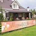 thumbnail image 1 of Happy Birthday Banner, Birthday Decorations Black Gold,Party Backdrop Banner FabricBanner for Men WomenBirthday Photo Backdrop,Photography Background,Outdoor Garden Table Wall Decor Party Supplies, 1 of 10