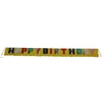 thumbnail image 1 of Happy Birthday Banner Decoration Giant 10 ft Fringe Sign, 1 of 2