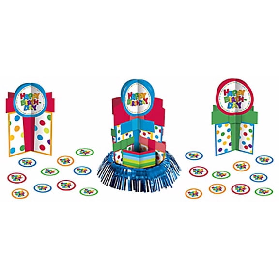Happy Birthday 'Birthday Boy' Table Decorating Kit (23pc)