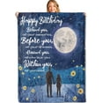 thumbnail image 1 of Happy Birthday Blanket Gifts for Women Girls, 50x60in,Festival Party Decor,Christian Religious Love Blankets, Unique Gift Ideas for Mom Sister Grandma Wife Female,Soft Cozy Lightweight Throw, 1 of 5