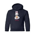 thumbnail image 1 of Happy Birthday! Bunny Hoodie Juniors -Image by Shutterstock,  Medium, 1 of 4