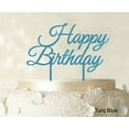 thumbnail image 1 of "Happy Birthday Cake Topper Custom Cake Topper Cake Decoration Color Option Available ""5-6"" -7""Inches Wide", 1 of 1