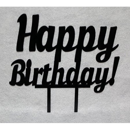 Happy Birthday Cake Topper
