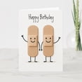 thumbnail image 1 of Happy Birthday Card Featuring Cute Band-Aid Characters – Fun and Playful Design – Blank Inside, Envelope Included – Perfect for Friends and Family, 1 of 2