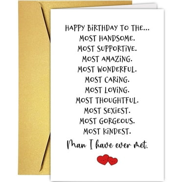 You're A Total Dilf Card - Funny Flower Card For Husband & Boyfriend - Father's Day Card With Blank Inside
