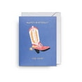 thumbnail image 1 of Happy Birthday Cowboy Boot Greeting Card – Fun "Yee Haw!" Design with Envelope – Perfect for Country Lovers and Western-Themed Celebrations, 1 of 3