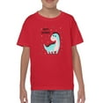 thumbnail image 1 of Happy Birthday Cute Dinosaur T-Shirt Juniors -Image by Shutterstock,  x-Large, 1 of 4
