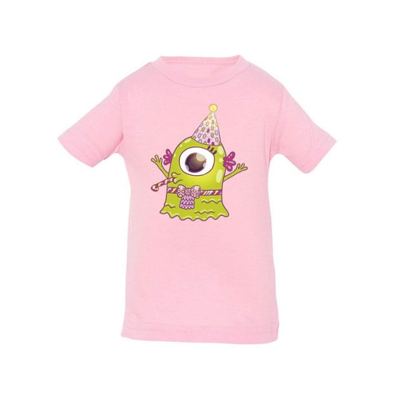 Happy Birthday Cute Monster T-Shirt Infant -Image by Shutterstock, 6 Months