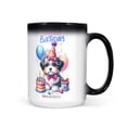 thumbnail image 1 of Happy Birthday Cute Puppy Havanese with Cake Gifts Party Hat Heat Color Changing Mug Havanese Dog Lover Gifts Idea Magic Coffee Mug - 00029, 1 of 4
