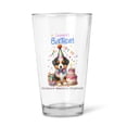 thumbnail image 1 of Happy Birthday Cute Puppy Miniature American Shepherd with Cake Gifts Party Hat 16oz Pint Beer Glass Mug MAS Dog Lover Gifts Beer Glasses Cup - 00029, 1 of 5