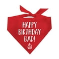 thumbnail image 1 of Happy Birthday Dad! Triangle Dog Bandana, 1 of 2