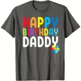 thumbnail image 1 of Happy Birthday Daddy Cute Toddler Dad'S Birthday Gift Unisex T-Shirt TODDLER SHORT SLEEVE TEE BELLA CANVAS 3001T, 1 of 3