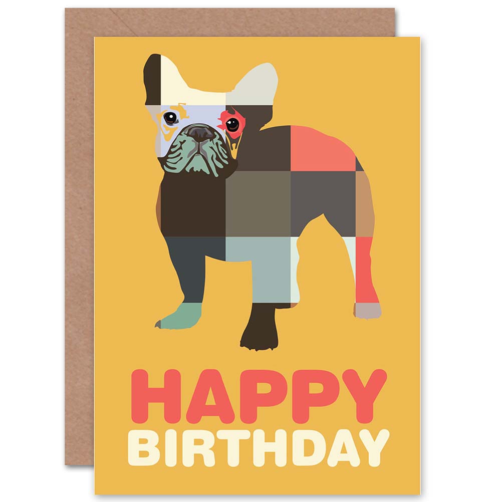 Happy Birthday Dog Greetings Card Plus Envelope Blank inside - Walmart.com