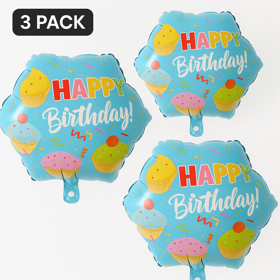 Happy Birthday Foil Balloon Balloons for Birthday Party 18in Balloons
