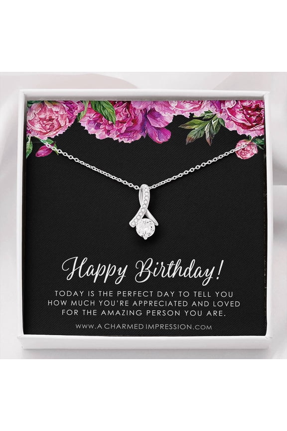 Happy Birthday Gift for Her Necklaces