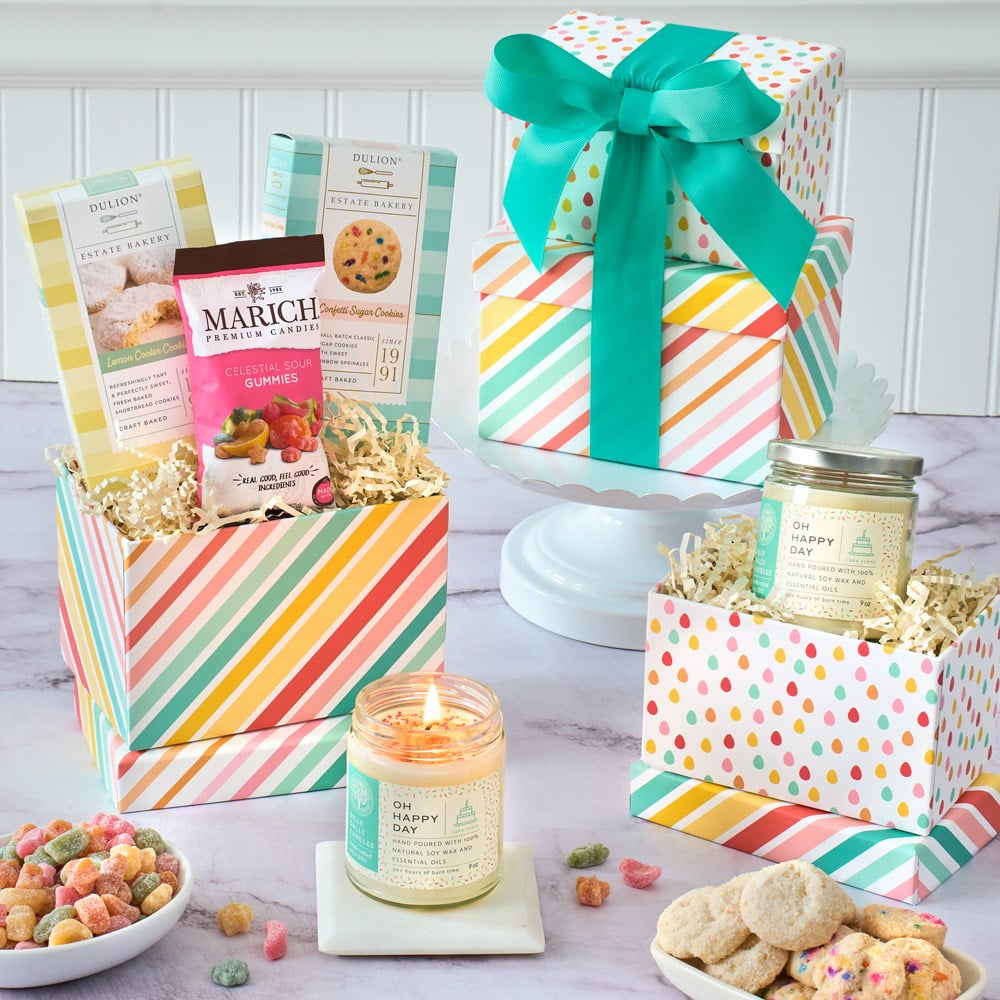 Happy Birthday Gift Tower