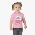 thumbnail image 1 of Happy Birthday Girl Unicorn Infant Toddler Cotton Jersey Tee, 1 of 4