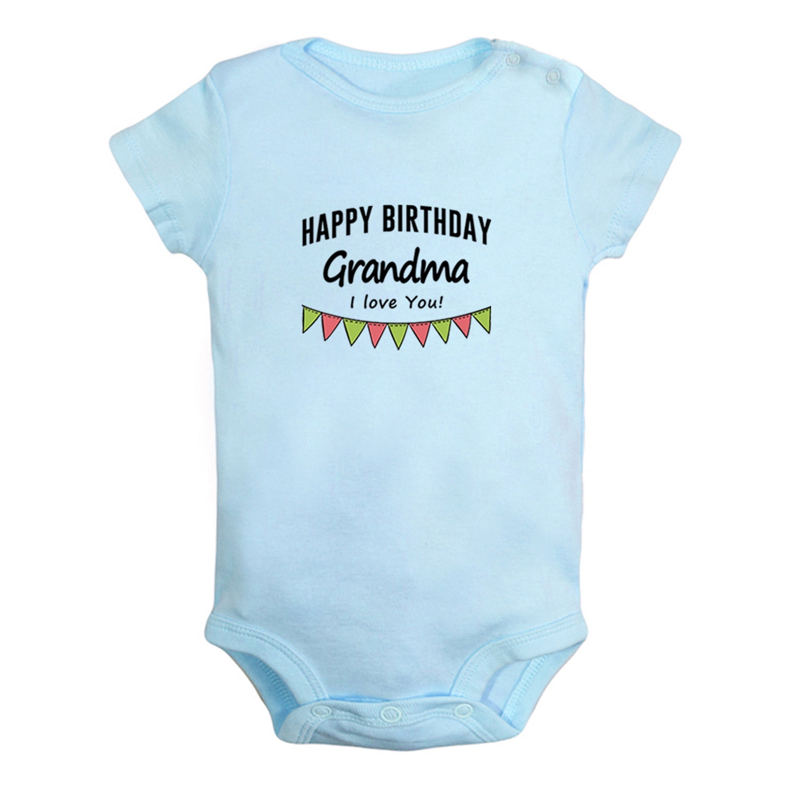 IDzn Happy Birthday Daddy I Love You Novelty Rompers Newborn...