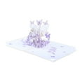 thumbnail image 1 of Happy Birthday Greeting Card for Women - 5.91x7.87in Laser-Cut Butterfly & Floral Design | 3D Handmade Paper Art with Envelope (Mother's Day/Wedding/Valentine's Gift)​, 1 of 1