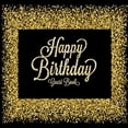 thumbnail image 1 of Pre-Owned Happy Birthday Guest Book: Celebration Message logbook For Visitors Family and Friends To Write In Comments & Best Wishes With and Gift Log (Celebration Paperback, 1 of 1