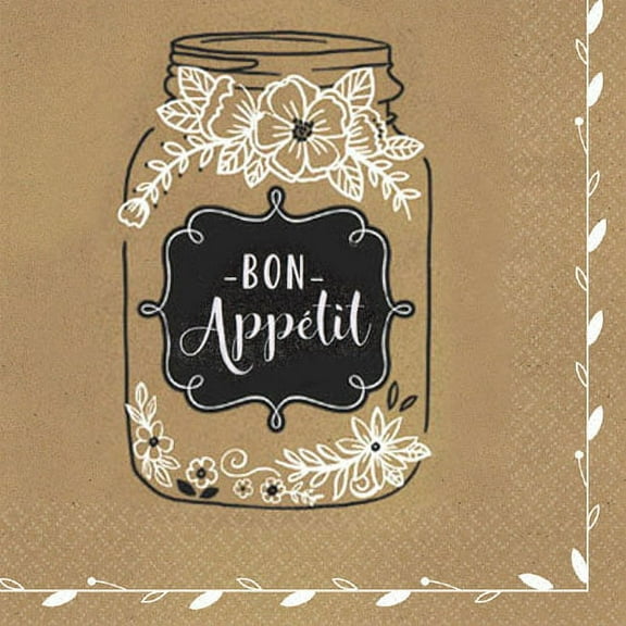 Happy Birthday 'Homemade and Delicious' Small Napkins (16ct)