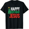 thumbnail image 1 of Happy Birthday Jesus Christian Christmas Religious Holiday T-Shirt, 1 of 3