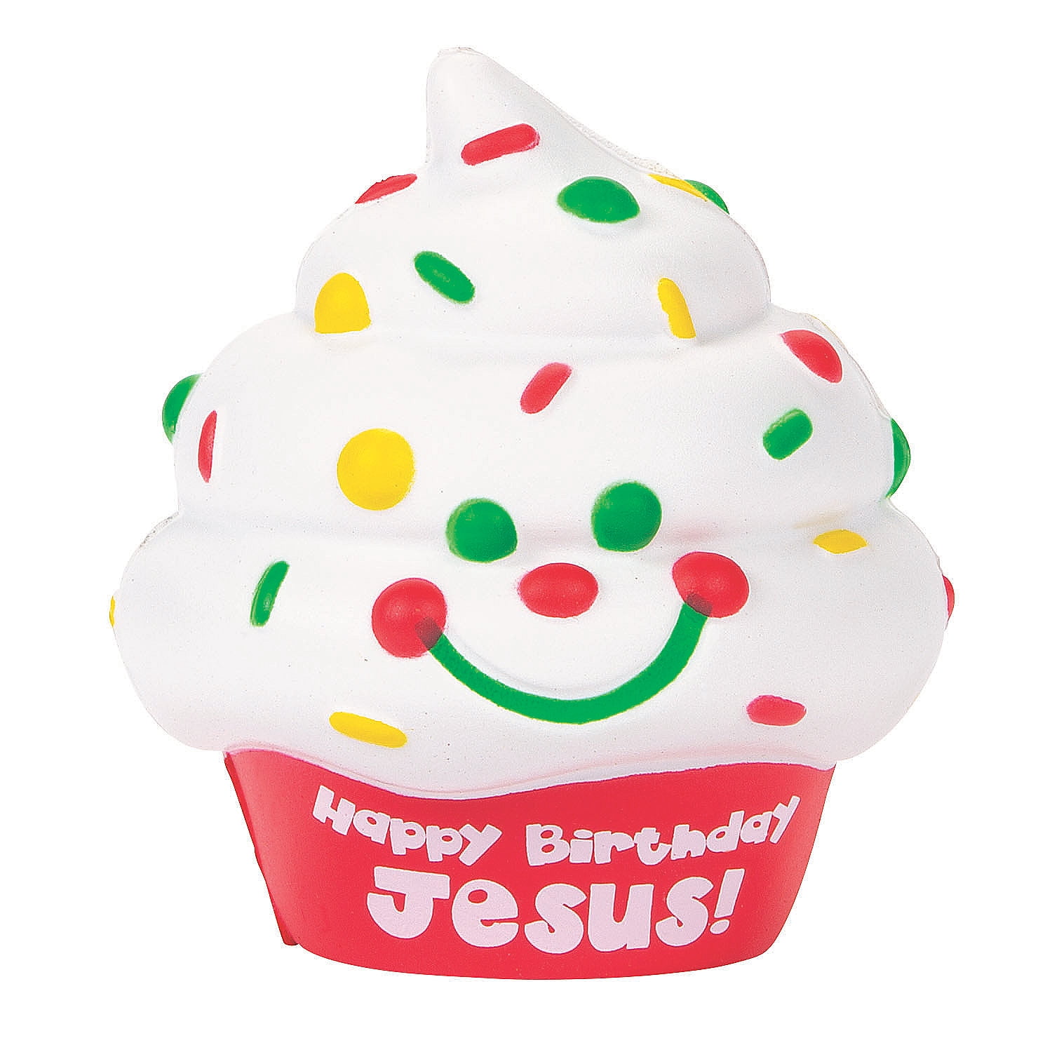 Happy Birthday Jesus Cpck Scent Squishy - Toys - 6 Pieces