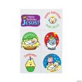 thumbnail image 1 of Happy Birthday Jesus Temporary Tattoos, Christmas, Accessories, 72 Pieces, 1 of 1