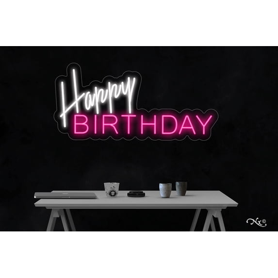 Happy Birthday-LED Neon Sign Made in USA