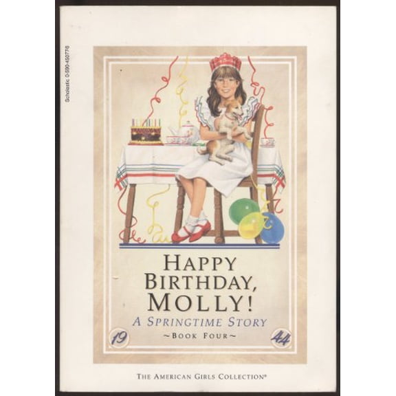 Pre-Owned Happy Birthday Molly! The American Girls Collection, A Springtime Story, Book Four, by Valerie Tripp, (Paperback), Textbooks, English