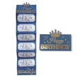 thumbnail image 1 of Birthday Money Holder Card with Gold Foil Design, Expandable Accordion-Style, Multiple Cash Slots, Sturdy Cardstock, Gift Envelope for All Ages, 1 of 10