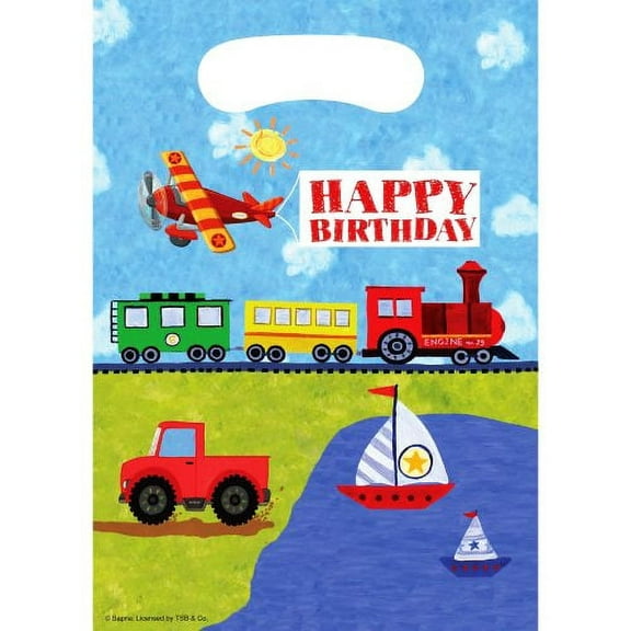 Creative Converting on The Go 8 Count Party Favor Loot Bags