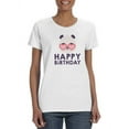 thumbnail image 1 of Happy Birthday Panda. T-Shirt Women -SPIdeals Designs, Female Medium, 1 of 4