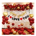 thumbnail image 2 of Merry Me Homemory Marry Me Light Up Letters Proposal Decorations, Marry Me Sign With 24Pcs Flameless Will You Marry Me Decorations 2 of 12