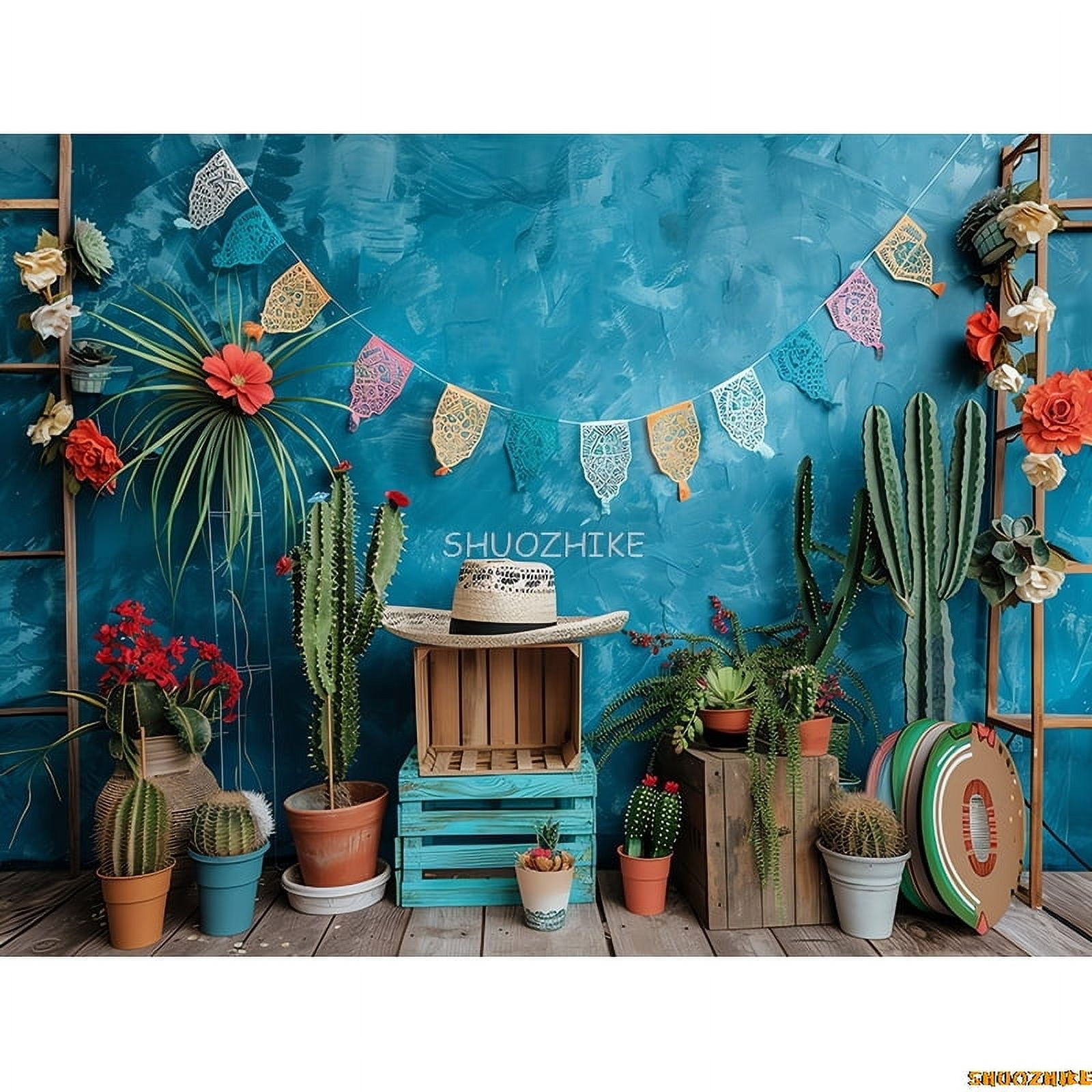 Happy Birthday Party Photography Backdrop Baby Shower Newborn Portrait ...