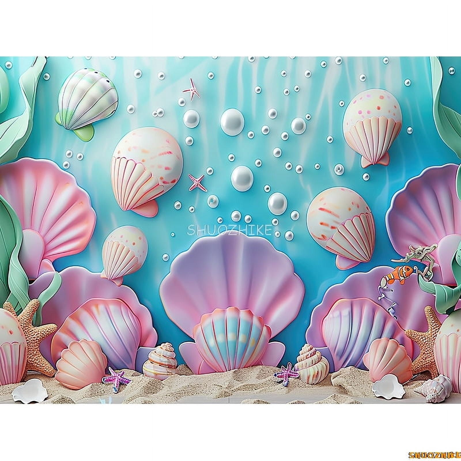 Happy Birthday Party Photography Backdrop Baby Shower Newborn Portrait ...