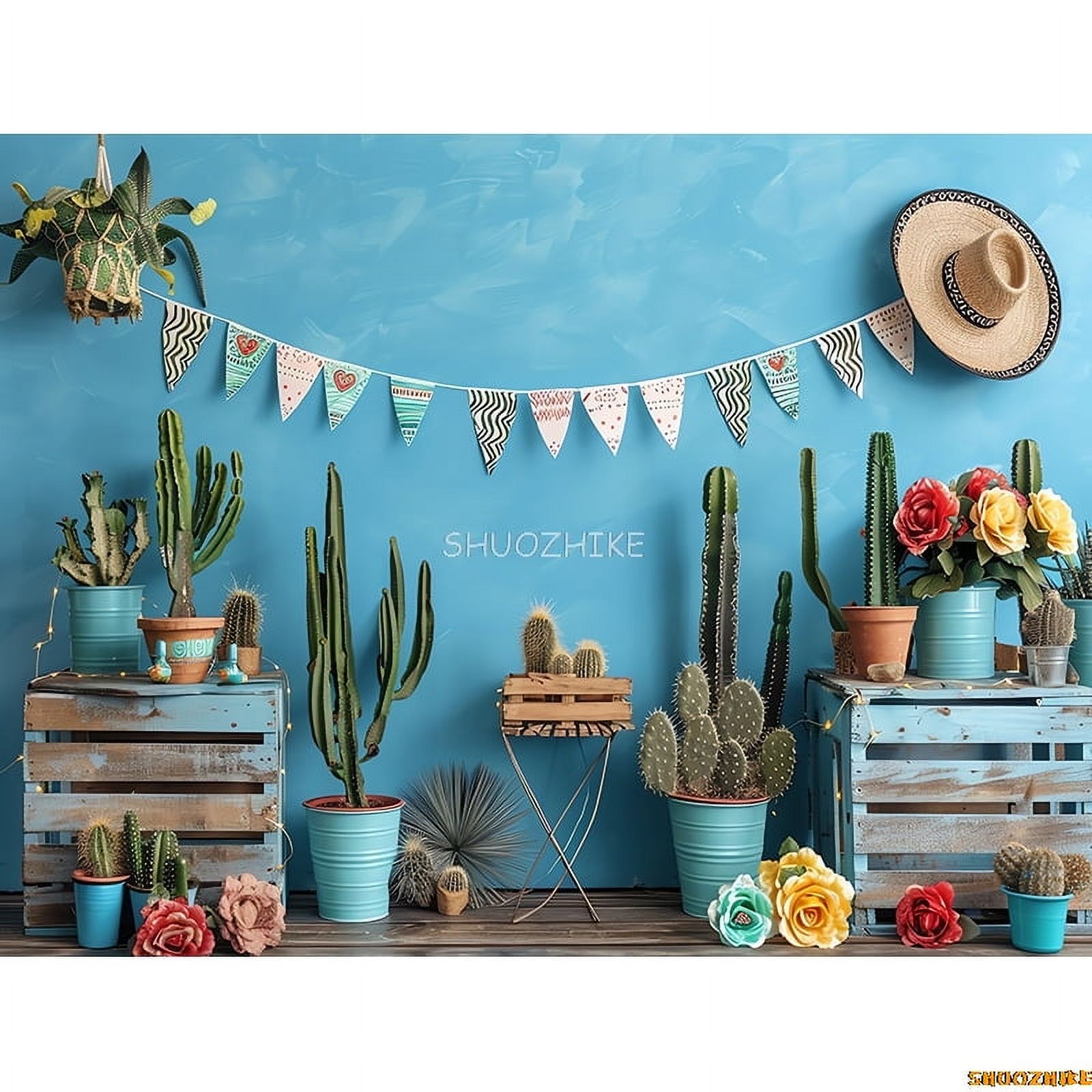 Happy Birthday Party Photography Backdrop Baby Shower Newborn Portrait ...