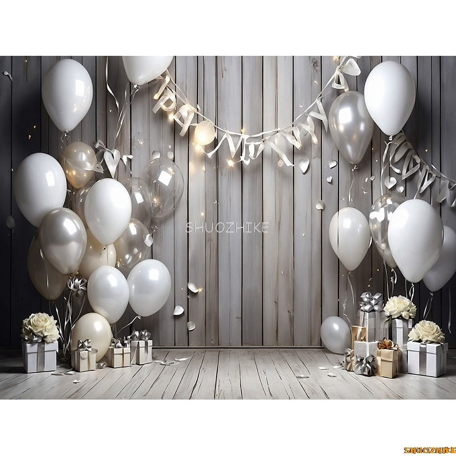 Happy Birthday Party Photography Backdrop Baby Shower Newborn Portrait ...