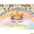 thumbnail image 1 of Happy Birthday Party ration Digital Photography Backdrops Props Kids Child Colorful Balloons Photo Studio Background AY-0, 1 of 5
