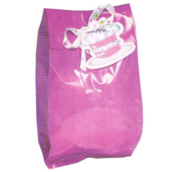 Happy Birthday Pink Flowers Gift Bag Kit (10ct)