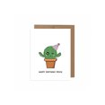 thumbnail image 1 of Happy Birthday Prick Cactus Card – Cute Kawaii Cacti Design – Fun Greeting Card with Envelope, Blank Inside – Perfect for Friends and Family Birthday Celebrations, 1 of 2