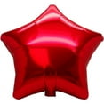 thumbnail image 1 of Happy Birthday Red Star Shaped Foil Mylar Balloon (1ct), 1 of 1