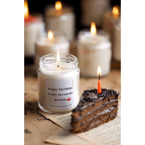 Happy Birthday Scented Candle Gifts For Women Wife Husband Boyfriend Girlfriend Anniversary | Gifts for Women Special Friend | Gifts For Men Birthday Special Unique | Scented Candles Gift Set